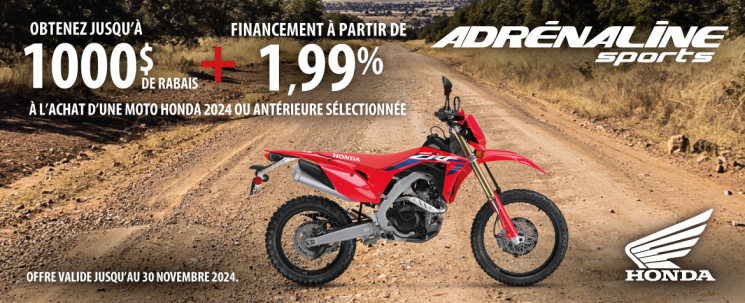 Promo Honda Moto