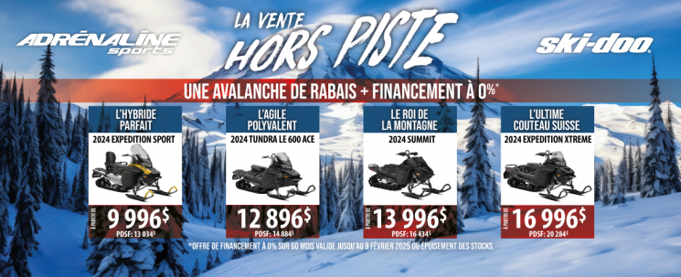 Promo Hors Piste Ski-Doo