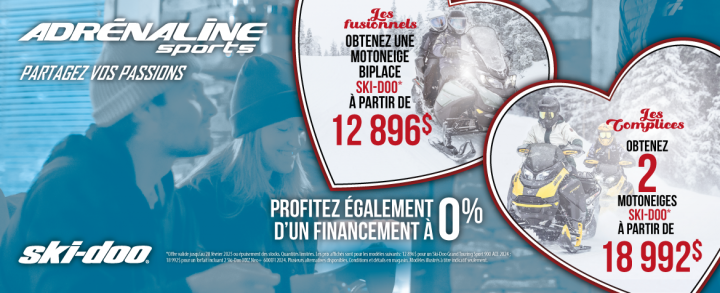 Promo Ski-Doo St-Valentin