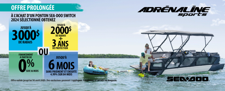 Promo Sea-Doo Switch 2024